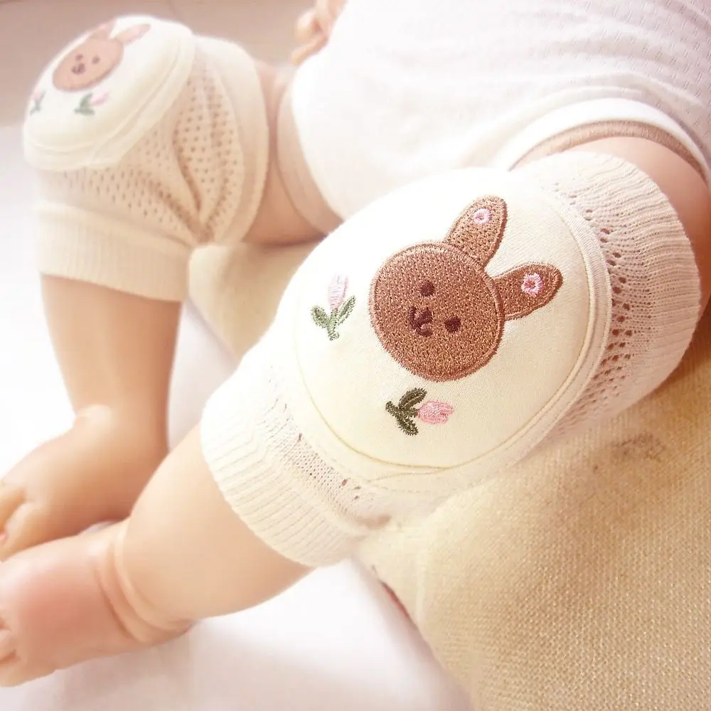 

Elastic Flower Bear Cotton Elbow Cushion Sun Cloud Leg Warmers Children Knee Protector Baby Knee Pads Infants Knee Support