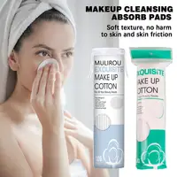 Portable Face Cleansing Remover Cotton Wash Makeup Cleaning Facial Tool Cotton Soft Wipe Pads Nail Art Thicken Cosmetics N0J8 1