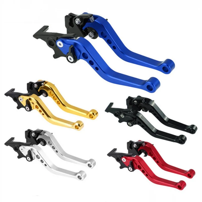 Motorcycle Brake Handle CNC Alloy Universal Fit for Motorbike Modification CNC Motorcycle Clutch Drum Brake Lever Handle
