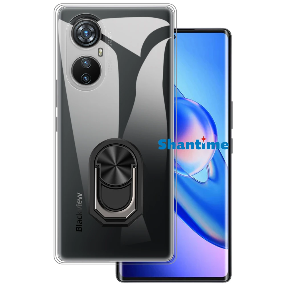 KJYFOANI Cover per Blackview A200 PRO Custodia, Nero
