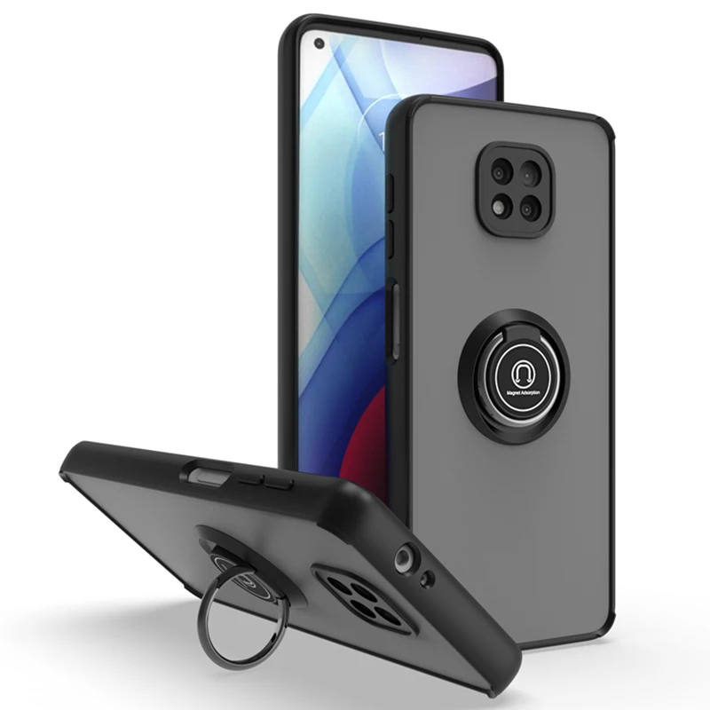 Matte Clear Kickstand Shockproof Protective Phone Case