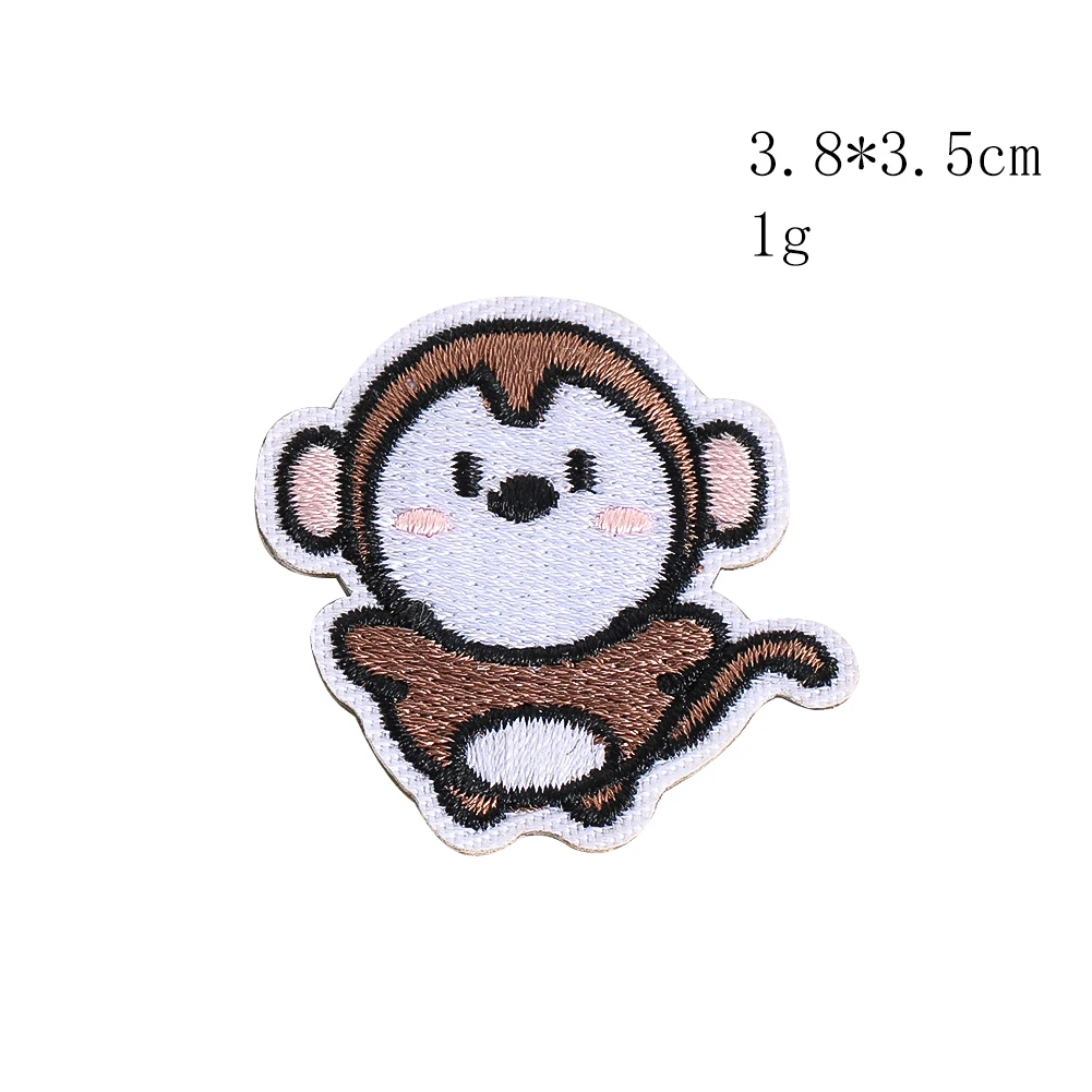 12 chinesische Tierkreiszeichen-Stickerei-Aufnäher zum Aufbügeln für Kinderkleidung, Rucksack, Hut, Dekoration, Geschenk für Kinder, Geburtstag, Neu – Detail 14