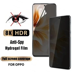 3 - Pack Privacy Hydrogel Screen Protector Film - Privacy Hydrogel (OPPO Find X2 Pro)