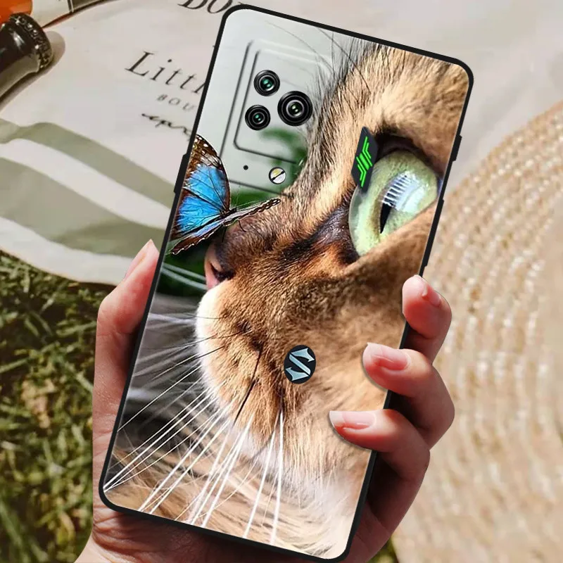 Cute Cat Silicone Soft TPU Shockproof Bumper Case Cover