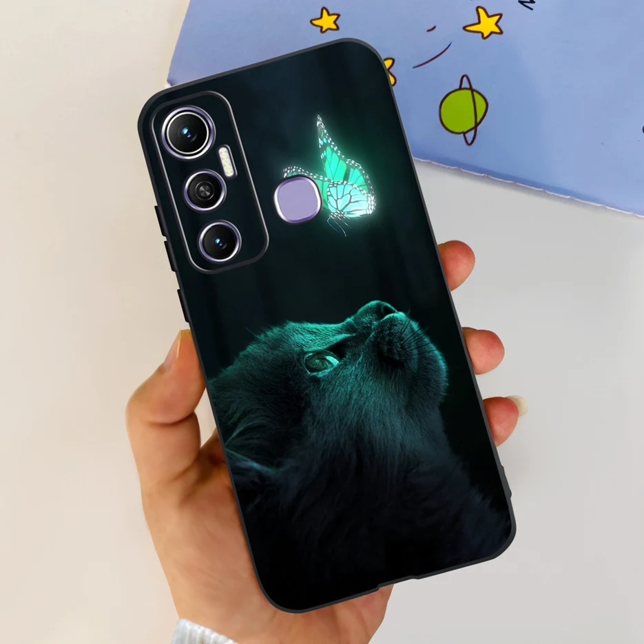 Cute Cartoon Flowers Silicone Soft TPU Phone Case - Enhanced Protection Bumper Cover