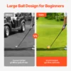 VEVOR 3/6/9 Hole Kids Backyard Golf Game Portable Bucket Golf Course Practice Chipping Games for Family Outdoor Yard Sports Toys 3