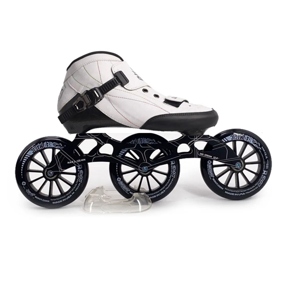 

Speed Skates Inline Roller Skate Original Zico Carbon Fiber Skate Shoes Marathon Racing Skating Patines 4*90/100/110mm /3*125mm