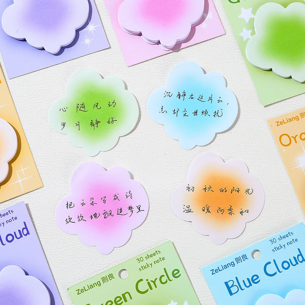 Charming Self-Stick Notes for School, Office, and Home Use