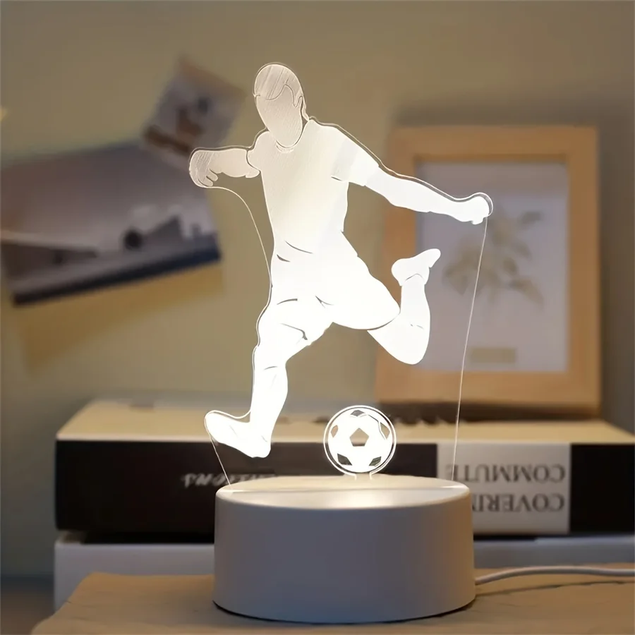 led 3d football theme table lamp usb plug bedroom bedside creative book lamp sports enthusiasts gift decorative night light LED 3D Football Theme Table Lamp USB Plug Bedroom Bedside Creative Book Lamp Sports Enthusiasts Gift Decorative Night Light 3