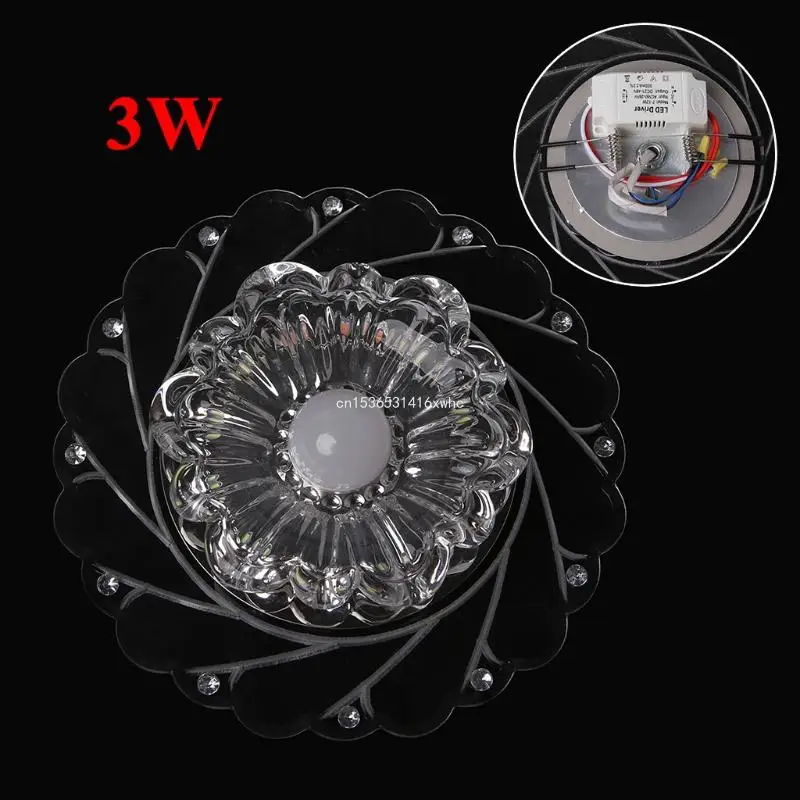 Dropship 5W 천장 조명 공작 스타일 LED 원형 통로 입구 복도 보루 조명 Co