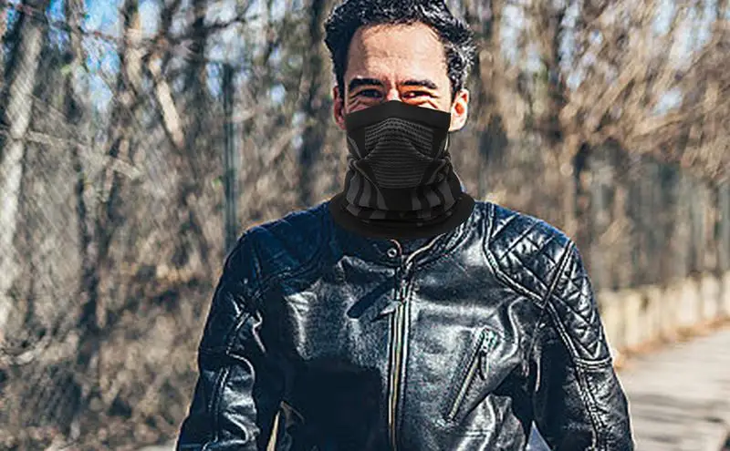 

Motorcycle Cold Weather Neck Gaiters Motorbike Windproof Skiing Neck Scarf Winter Headwear Neck Scarf For Running Biking
