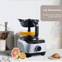 Многофункциональный кухонный миксер Topstrong 1300 Вт 11-в-1, кухонный комбайн YYFP410 — изображение 3