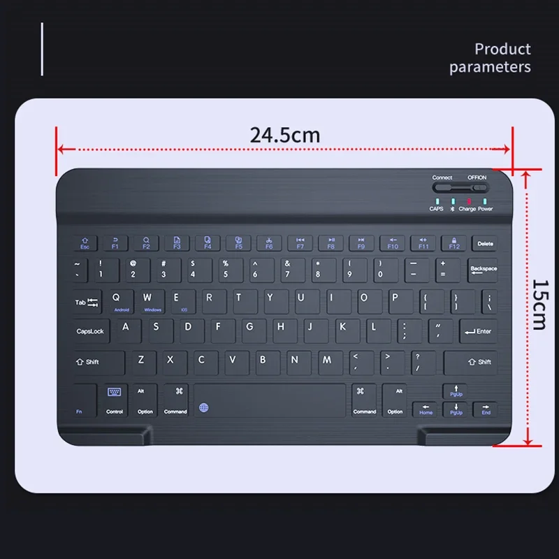 Teclast 오리지널 K10 블루투스 키보드, 윈도우, 안드로이드, IOS 시스템용, 노트북, 태블릿, 스마트폰, 무선 키보드, USB