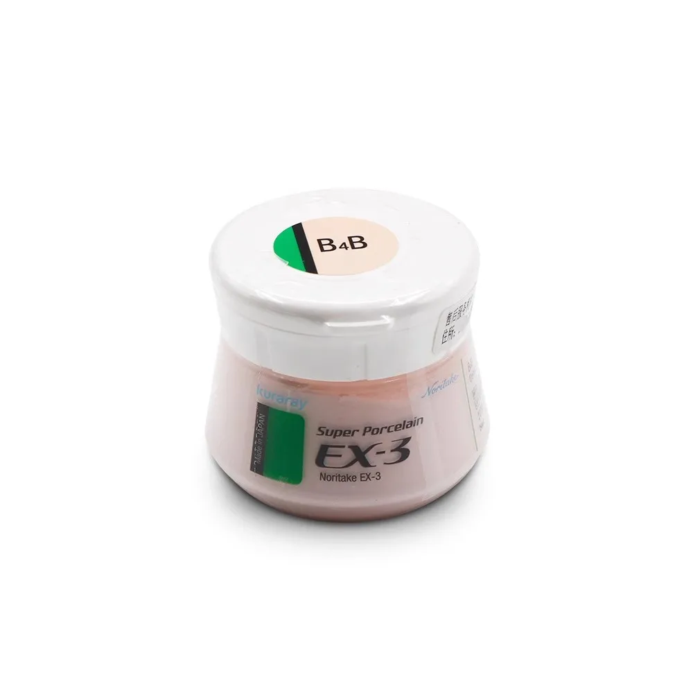 Kuraray Noritake EX-3 Super Body Powder Translucent TX Enamel Porcelain Powder 50g for Metal