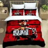Red Dead Redemption 2 print Bedding Sets exquisite supplies set duvet cover bed comforter set bedding set luxury birthday gift 4