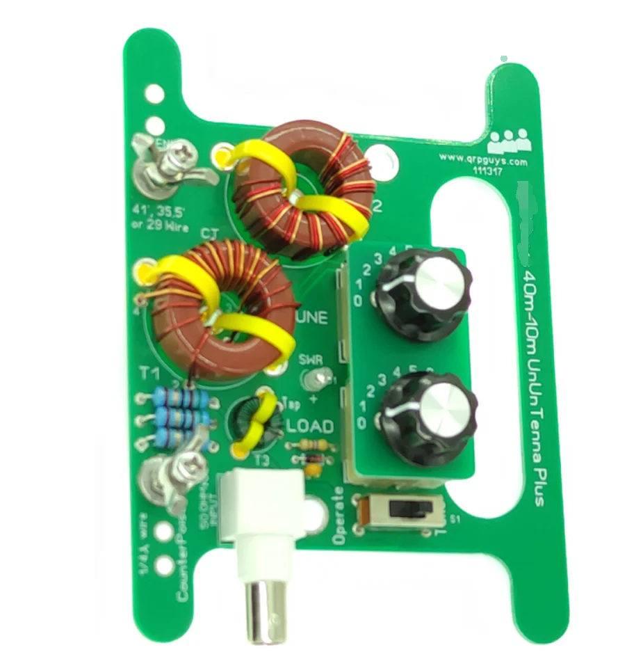 

Latest 40m-10m UnUnTenna Plus Antenna 10W Tunable long wire antenna BNC connection