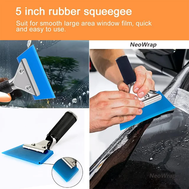 17Pcs Vehicle Window Tint Tool Kit Car Glass Protective Film Wrapping Installation Set Vinyl Squeegee Film Scraper Cutting Knife 3