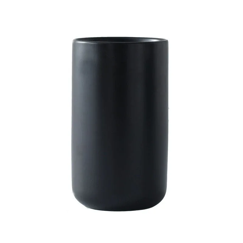Karisky Utensil Holder, Ceramic Farmhouse Kitchen Utensil Holder For Countertop 65 Large Cooking Utensil Crock For Kitchen Counter Black