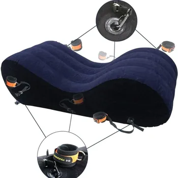 Air Inflatable Sex Pillow Soft Cushion Couples Love Game Position Sofa Cuffs Chair Sexual Position Ramp Erotic Pillow for Couple 3