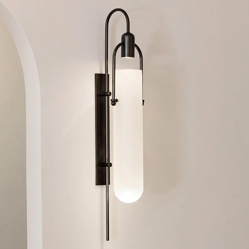 

Postmodern Minimalist Creative Wall Lamp Led Bedroom Bedside Decoration Designer Living Room Corridor Aisle Nordic lighting