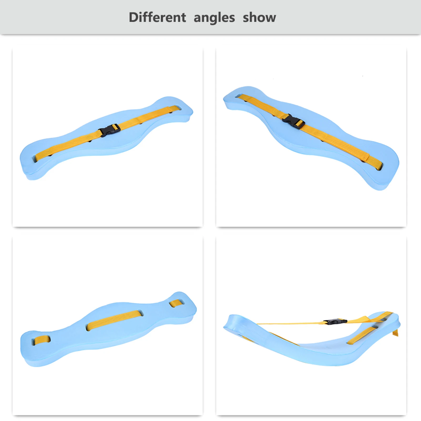 Adjustable Floating Safety Belt Waistband Swimming Lumbar Support Tackle for Adult Children Swim Water Belt Swimming Waistband