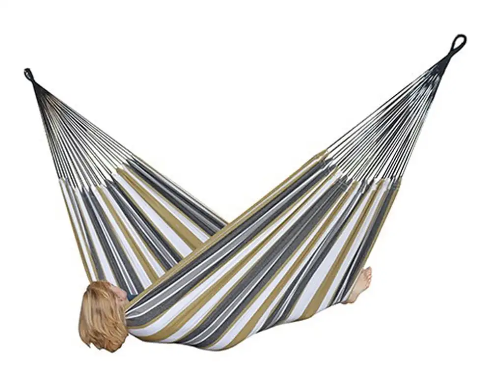 

Brazilian Style Portable Travel Camping Tree Hammock - Double (Desert Moon)