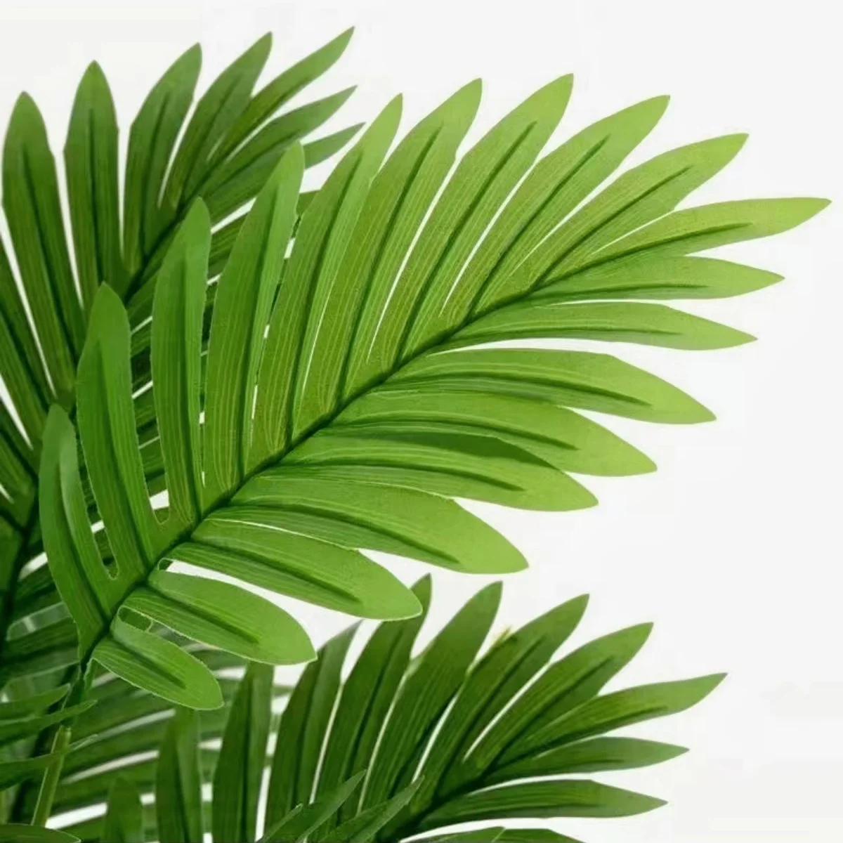 82cm 18 Leaaves künstliche Bananen baum grün gefälschte Pflanzen tropische Kokosnuss baum große Palme Hotel Hochzeits büro Wohnkultur – Detail 10