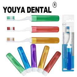Folding Toothbrush Soft Bristle Dental Cleaning Brushes for Home Household Camping Hiking Travel Outdoor Toothbrush