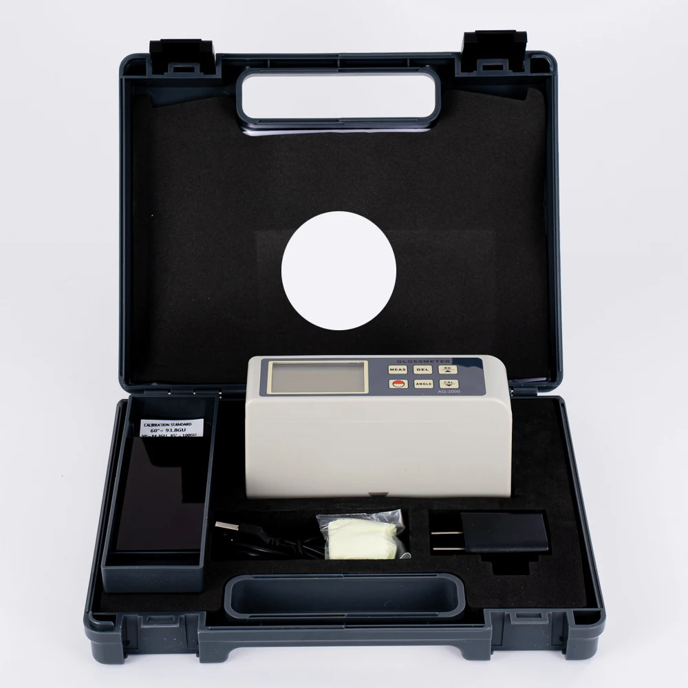 AG-2000 Gloss Meter 20 ° 60 ° 85 ° Digital Gloss Meter Paint Coating Marble Tile Paper Wood Metal Non-metal Surface Gloss Meter 6