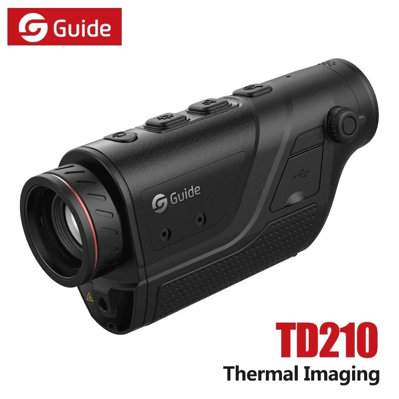 

Guide TD210 Handheld Thermal Imager For Hunting Monocular TD 210 Night Vision Scope Infrared Imaging Trail Camera 4K Telescope