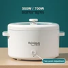 Multifunction Electric Cooking Machine Single/Double Layer Hot Pot Household 1-2 People Rice Cooker 2L Non-stick Pan for Home 5