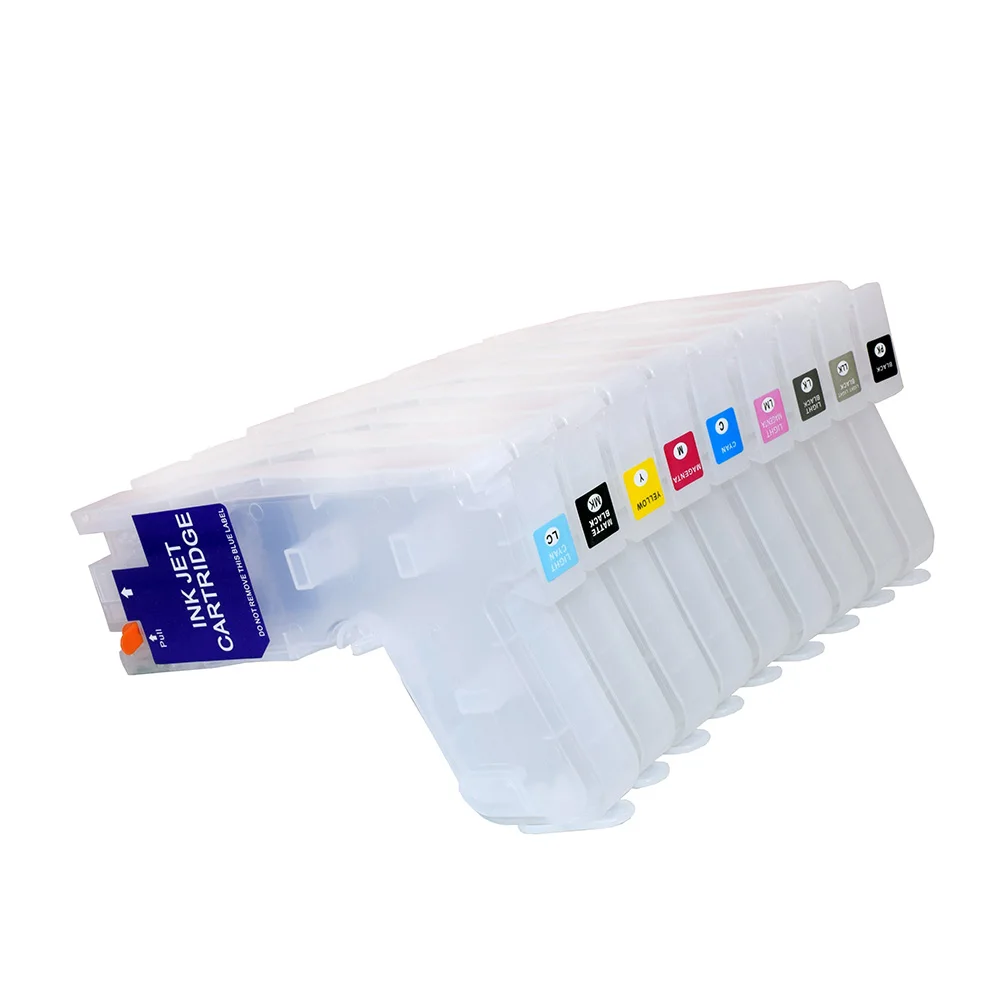 Cartuchos de Tinta Recarregáveis para Epson Surecolor P800 Sc-p800 Europa Impressora T8501 Peças 280 ml pc
