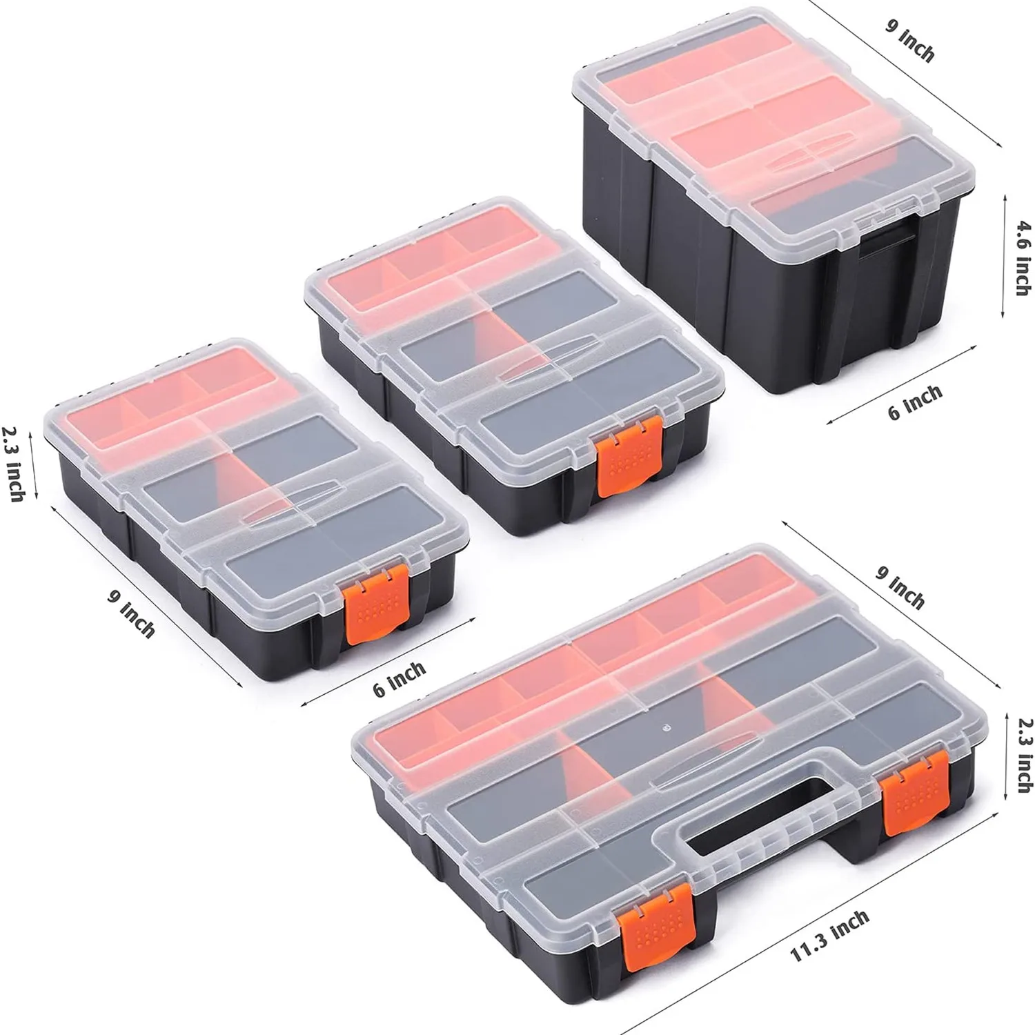 Boxes, Tool Compartment Sets, & Case Versatile Parts Organizers, Storage  Hardware Durable And Small Organizer Box Plastic - AliExpress