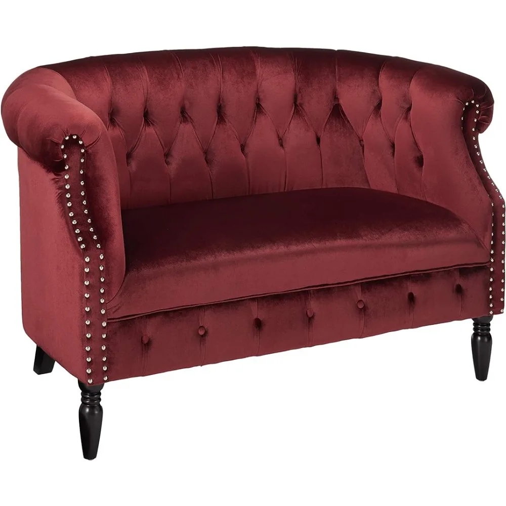 

Бархатные влюбленные Melaina из стеблат Chesterfield со скролками, гранатом и темно-коричневым