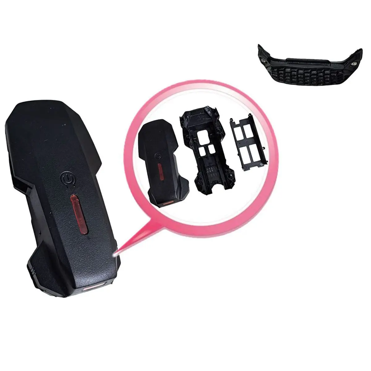 Kit Accessoires Drone E88pro Pliant - Télécommande & Pièces