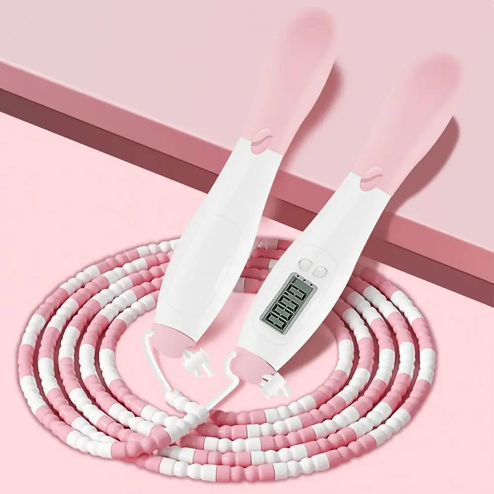 

Jumping Training Rope Efficient Endurance Training Adjustable Length Jump Ropes with Calorie Counter Tangle-free for Effective