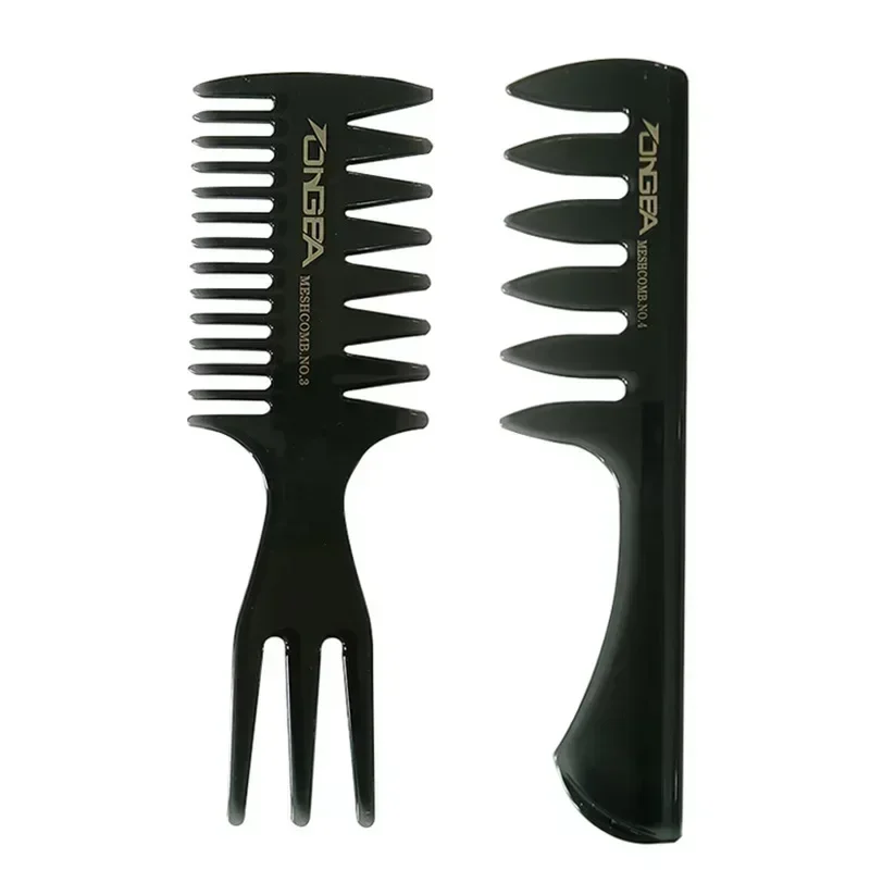 Wide Teeth Hairbrush for Men - Beard & Hair Styling Comb