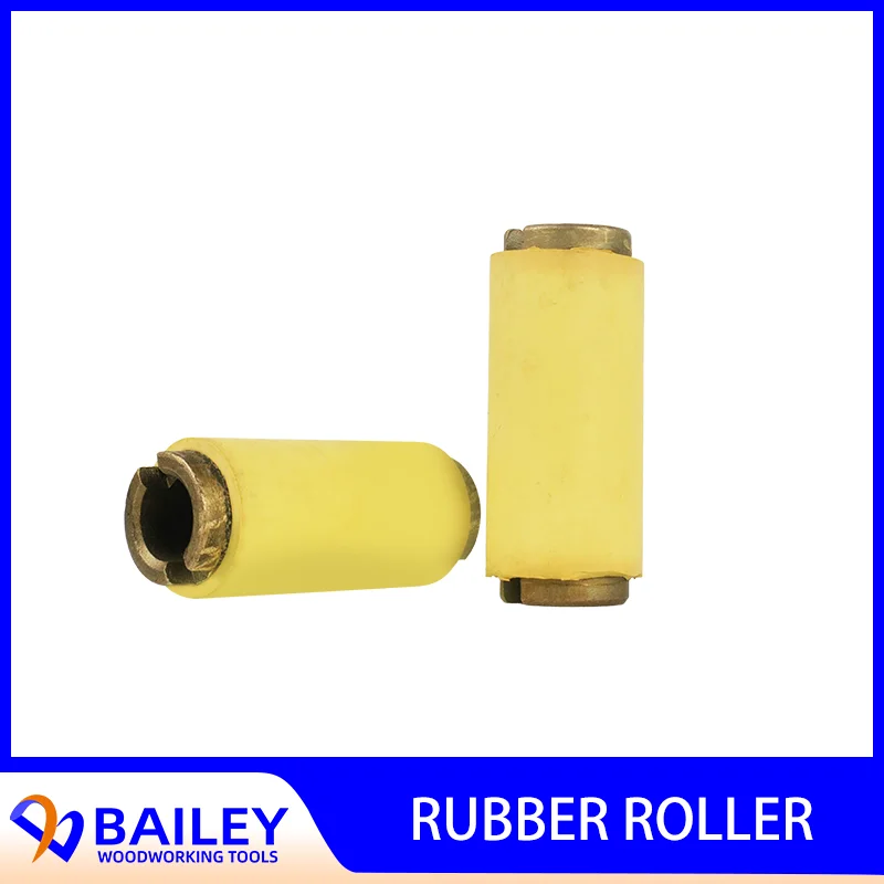 BAILEY 1Pair 15x8x36mm High Quality Feeding Roller Rubber Wheel for Edge Banding Machine Woodworking Tool Accessories