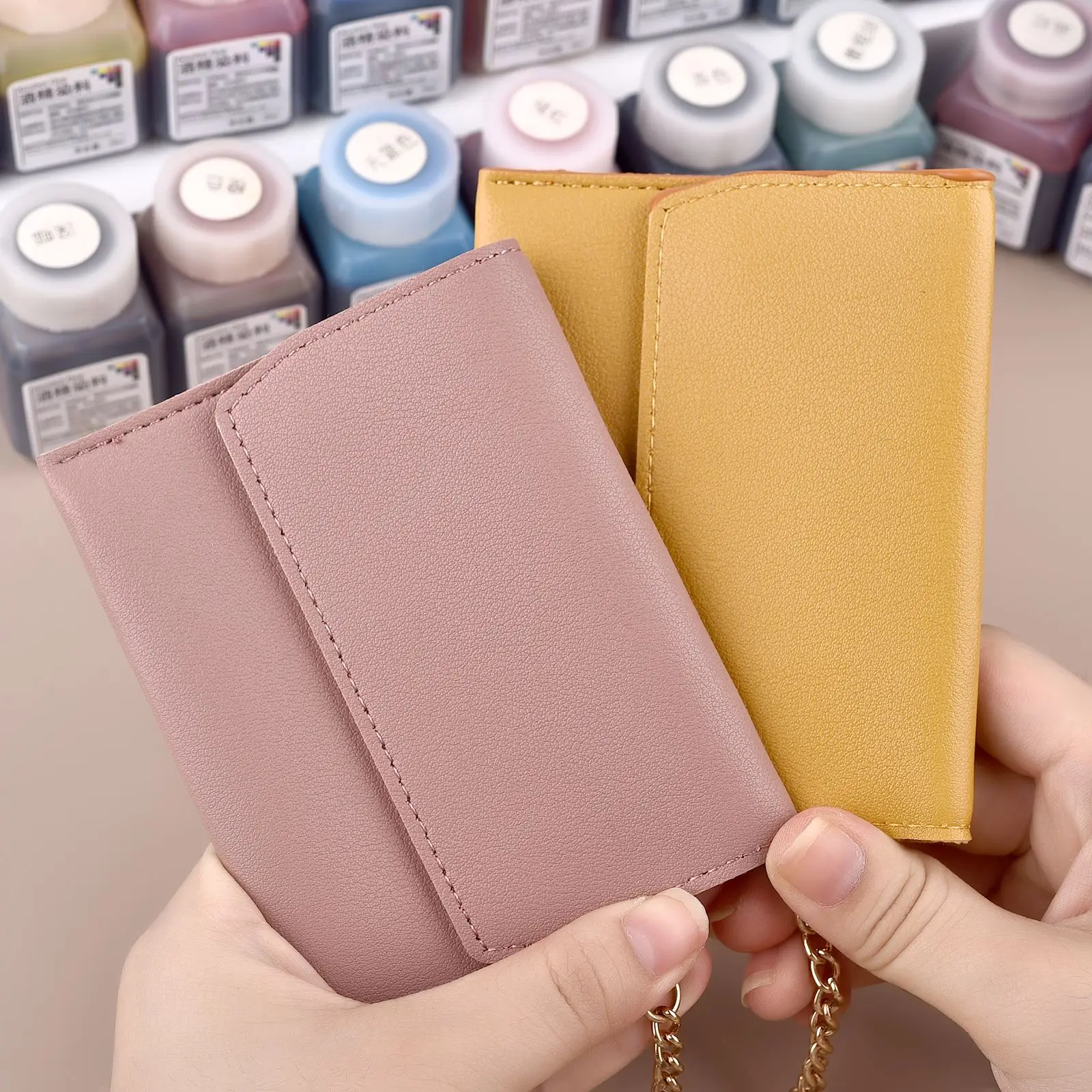 Leather dye 25ml leather paint for bag sofa car seat scratch leather dye repair color change paint used for vegetable tanning material