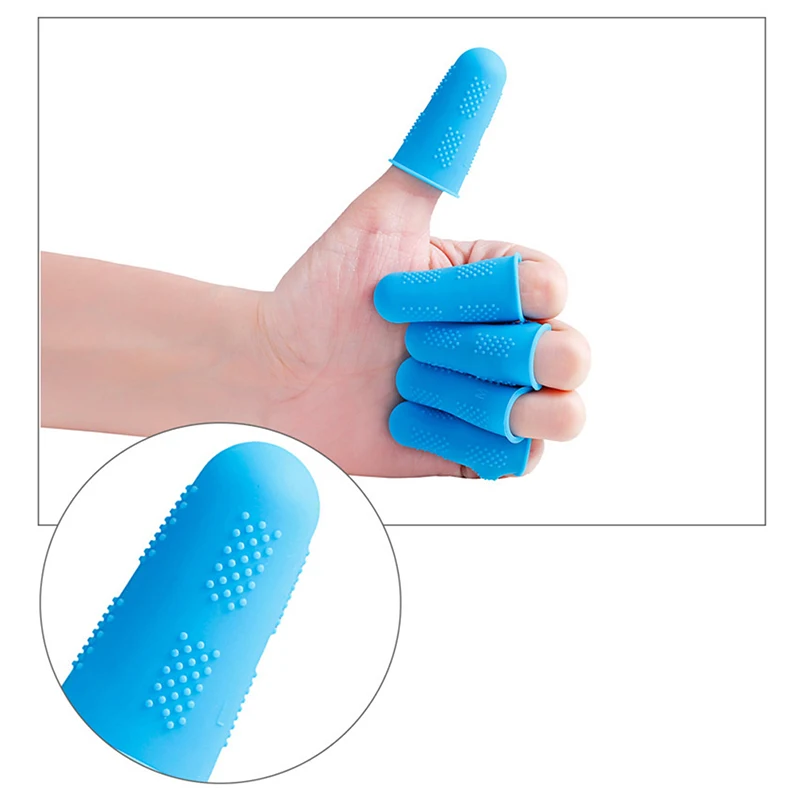 Silicone Finger Protectors Cover  Finger Thimble Protector Tools - 5/15pcs  Finger - Aliexpress