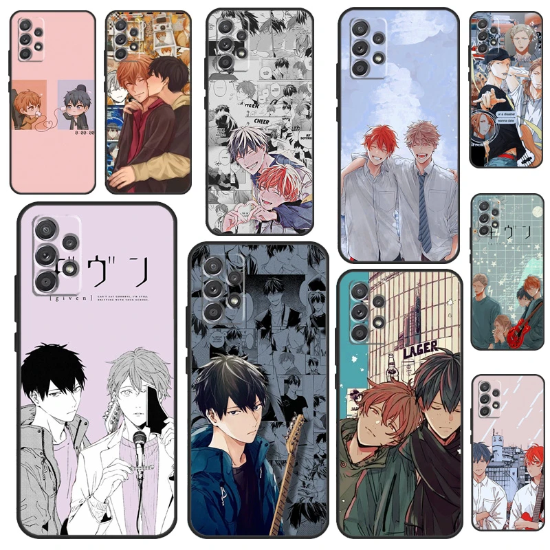 Given Manga Anime aesthetic fanart Case For Samsung A52 A51 A50 A72 A71 A70  A41 A32 A31 A11 A21S A12 A10 A20 A02S Soft Cover|Ốp Chống Sốc Điện Thoại| -  AliExpress