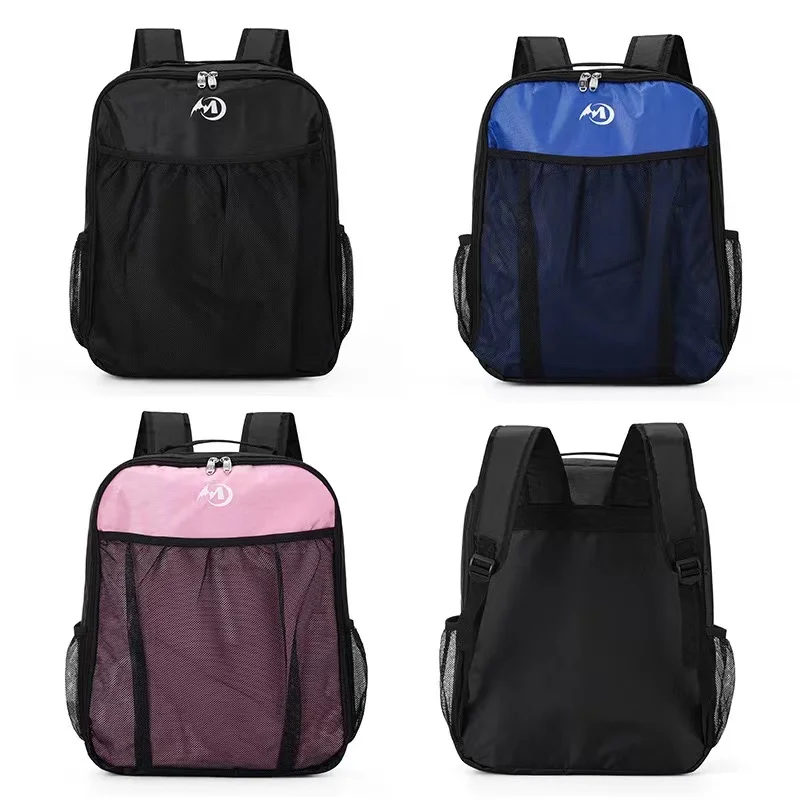 43*34cm Waterproof Kids Inline Roller Skate Two-Shoulder Bag Ice Skating Handbags Breathable Speed Shoes Storage Backpack