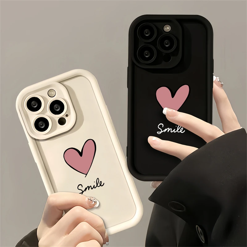 Patterned Silicone Shockproof Soft Phone Cover