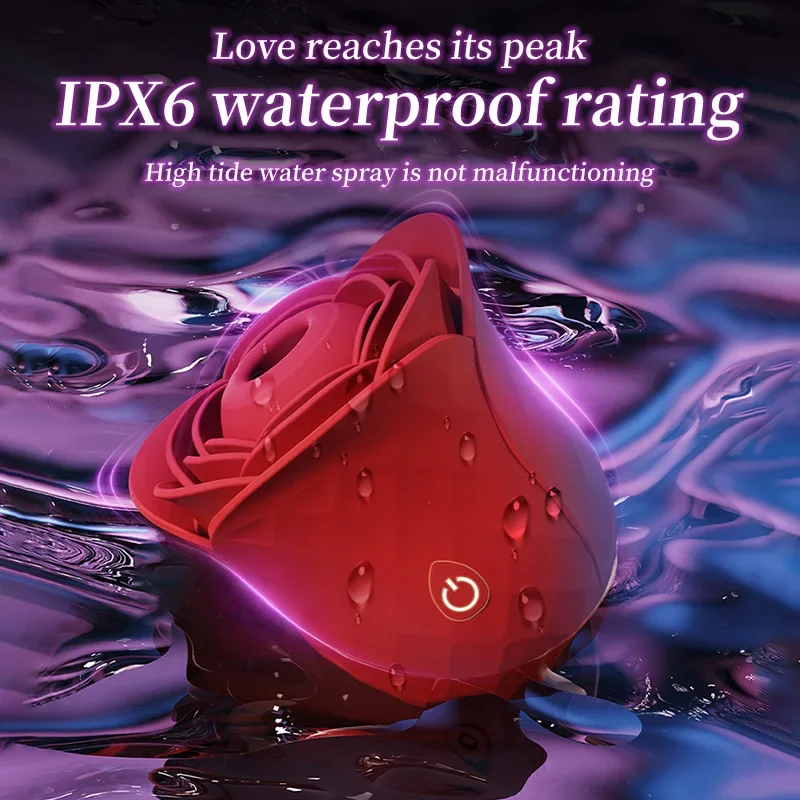 NEW Rose Toy Vibrator for Women Vacuum Stimulator Powerful Sucking Masturbator Nipple Clit Sucker Female Sex Toys Adults 4