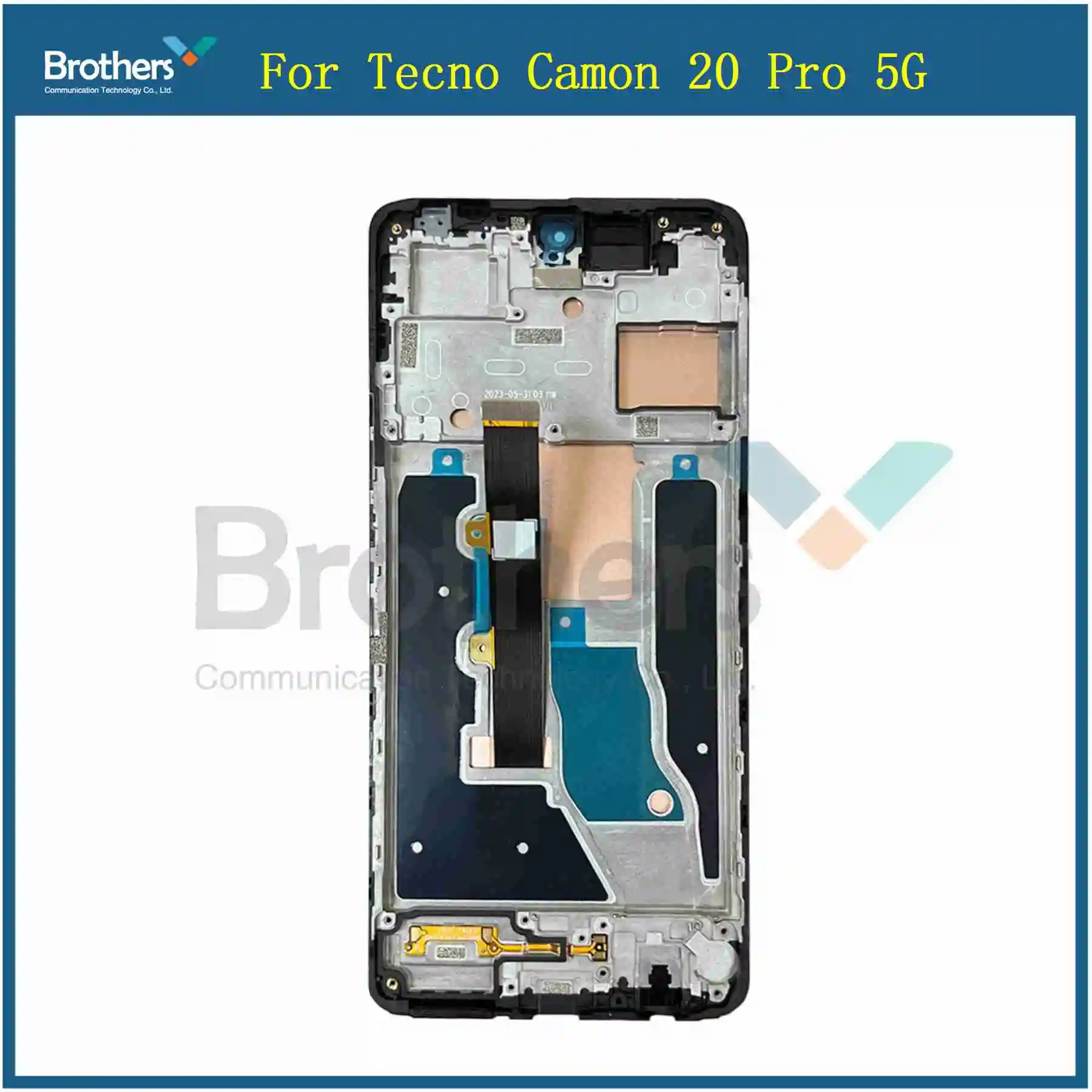 

6.67" Original AMOLED LCD For Tecno Camon 20 Pro 5G LCD Display Touch Screen For CK8N LCD Replacement Digitizer Panel Assembly