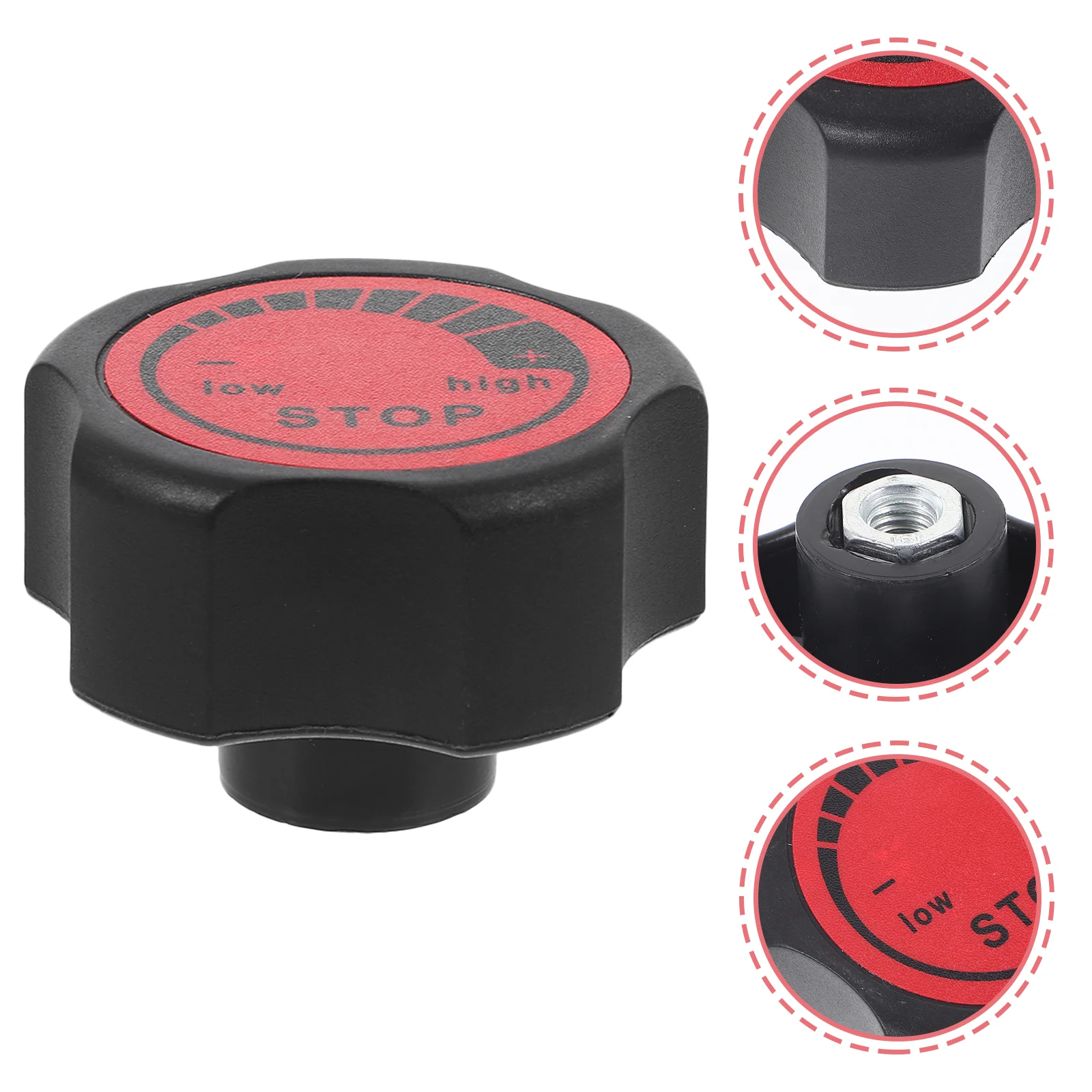 

Exercise Bike Accessories Replacement Parts Stationary Training Knob Plastic Pull For