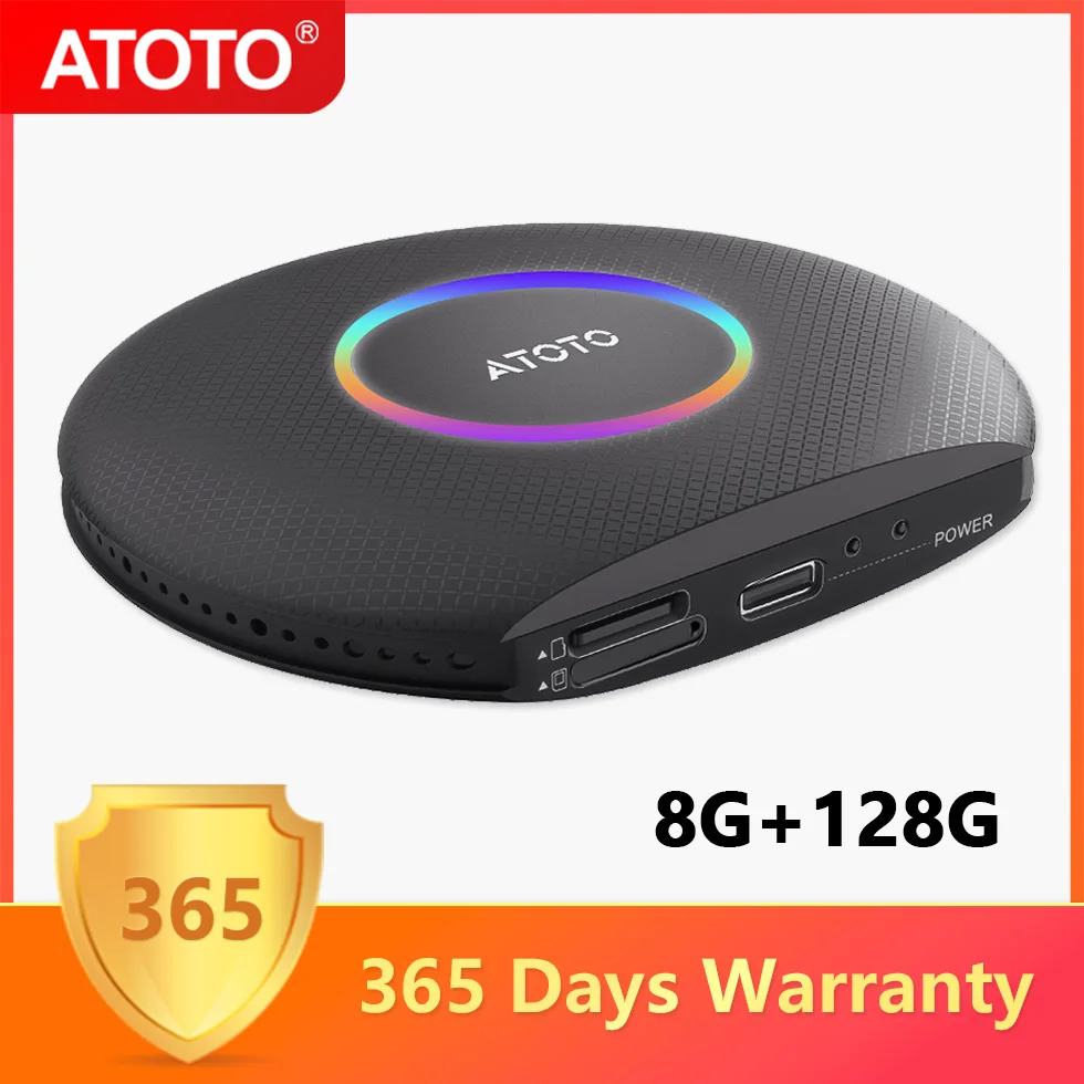 ATOTO ワイヤレス Apple CarPlay アダプター 車載 Android システム AI