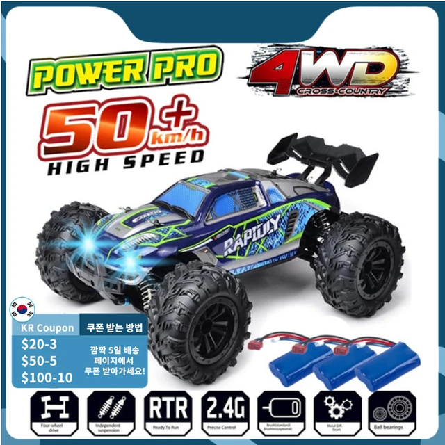 Rc Cars Off Road 4x4 With Led Headlight 