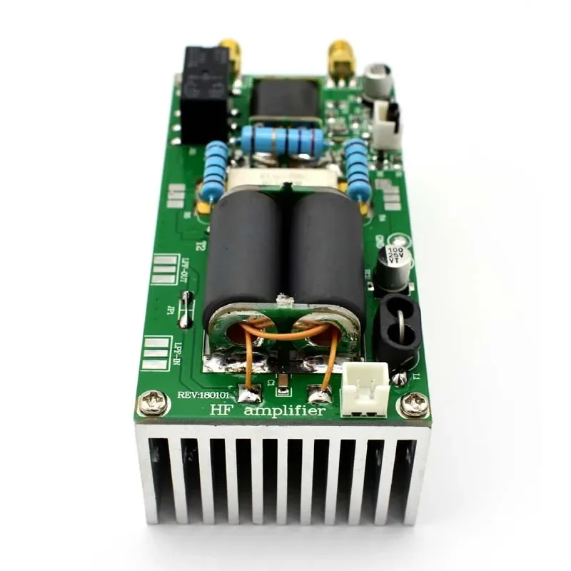 새로 조립 및 diy 키트 YAESU FT-817 KX3 cw AM FM HAM C5-001 용 100W SSB 선형 HF 전력 증폭기 방열판