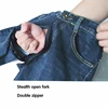 Men's Stretch Jeans Men's Invisible Open Crotch Quick Pants Couple Outdoor Sex Convenient Pants Loose Casual Pants Men Wide Leg 6